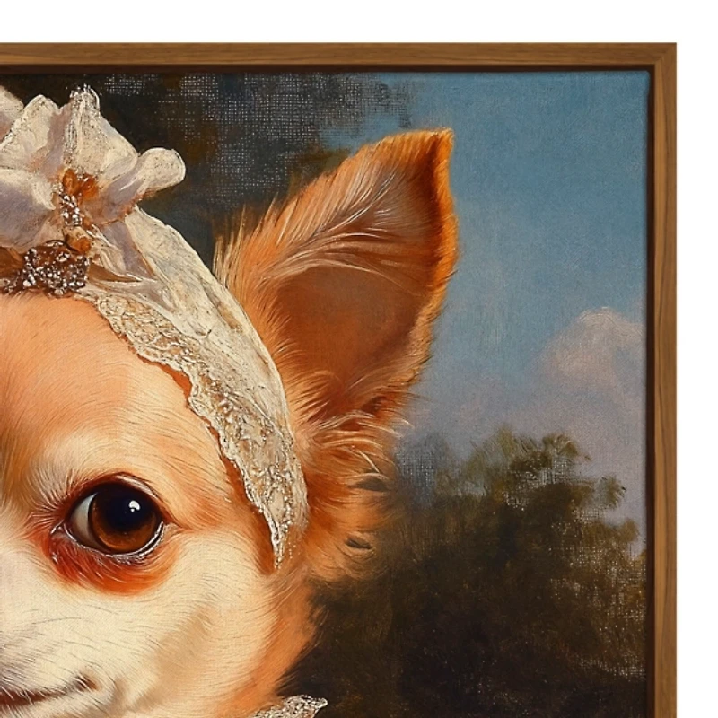 Baroness Bonita Barkington Framed Art Print