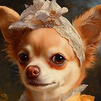 Baroness Bonita Barkington Framed Art Print