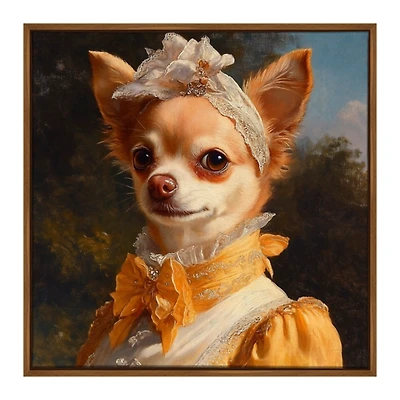 Baroness Bonita Barkington Framed Art Print