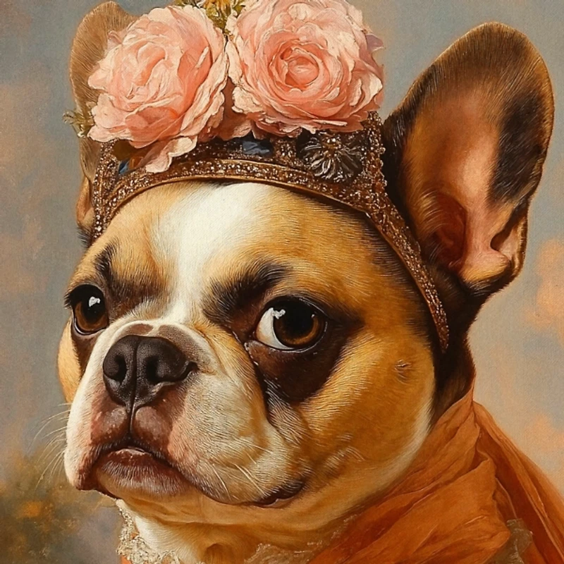 Countess Claudette Cuddleworth Framed Art Print