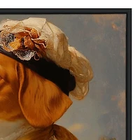 Lady Penelope Pawprints Framed Art Print