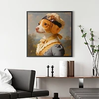 Lady Penelope Pawprints Framed Art Print