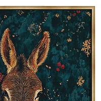 Bethlehem's Humble Hero Christmas Canvas Art Print