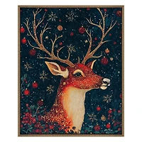 Sagebrush Dasher Christmas Canvas Art Print