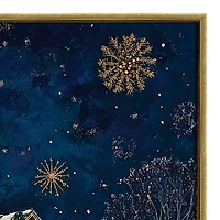 Santa's Western Workshop Canvas Art Print