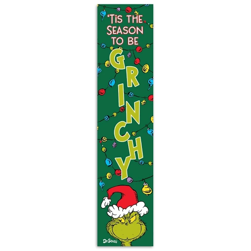 'Tis the Season to Be Grinchy Porch Board