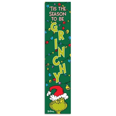 'Tis the Season to Be Grinchy Porch Board