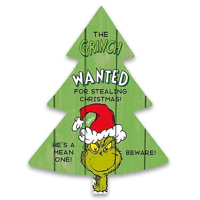 Christmas Tree Grinch Wall Décor