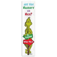 Naughty or Nice The Grinch Porch Board