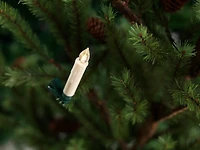 LED Clip-On Taper Candles, Set of 24