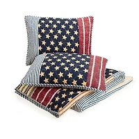 Stars and Striped Patch 3-pc. King Quilt Set
