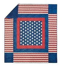 Americana Patch 3-pc. King Quilt Set