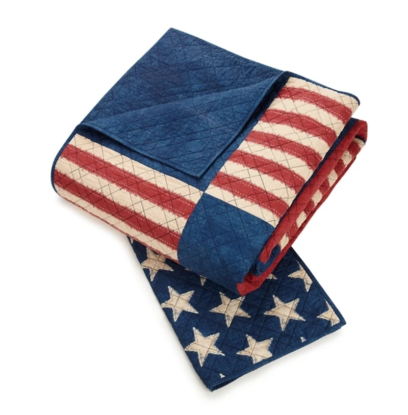 Americana Patch 3-pc. King Quilt Set