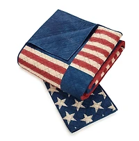 Americana Patch 3-pc. King Quilt Set