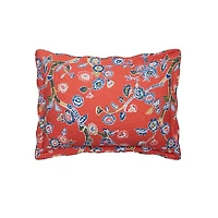 Red Floral Dreams 3-pc. King Quilt Set