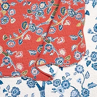 Red Floral Dreams 3-pc. King Quilt Set