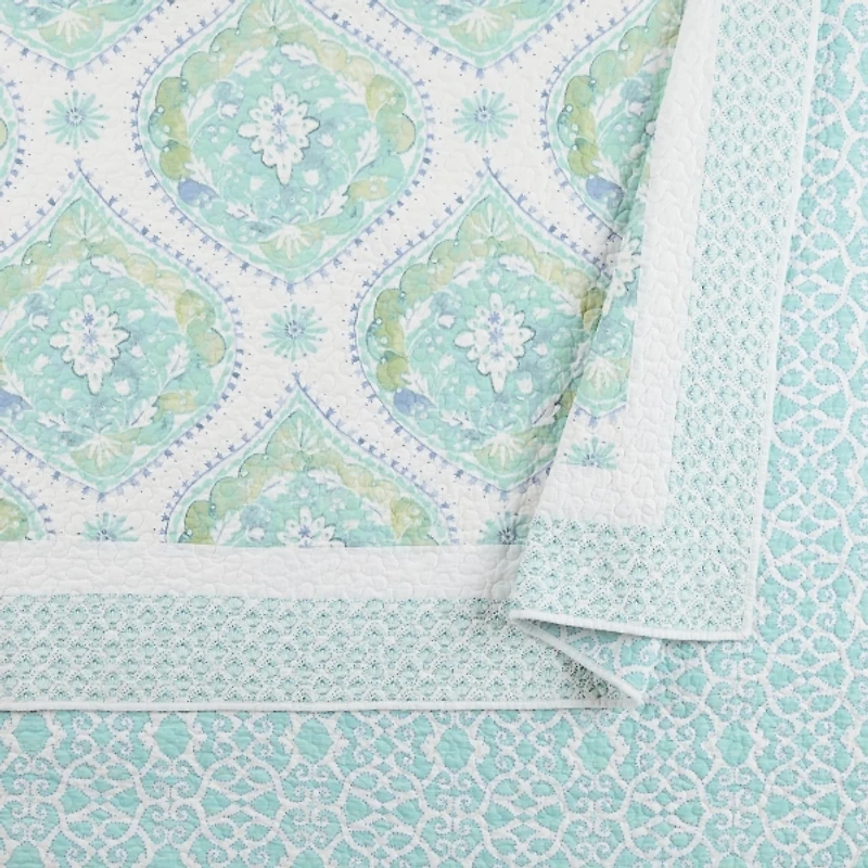 Bohemian Breeze Ful\Queen 3-pc. Quilt Set