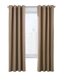 Pebble Ventura Blackout Curtain Panel Set, 63 in.