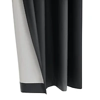 Charcoal Alpine Blackout Curtain Panel, 108 in.