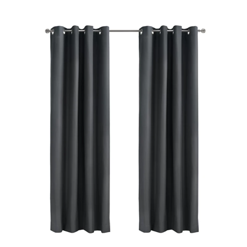 Charcoal Alpine Blackout Curtain Panel, 108 in.