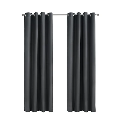 Charcoal Alpine Blackout Curtain Panel, 108 in.