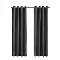 Charcoal Alpine Blackout Curtain Panel, 108 in.