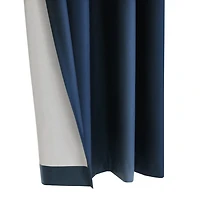 Navy Alpine Blackout Curtain Panel, 63 in.