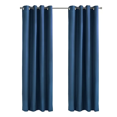 Navy Alpine Blackout Curtain Panel, 63 in.