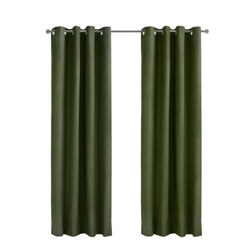 Olive Alpine Blackout Curtain Panel