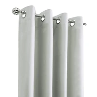White Alpine Blackout Curtain Panel