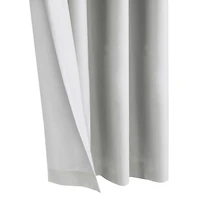White Alpine Blackout Curtain Panel