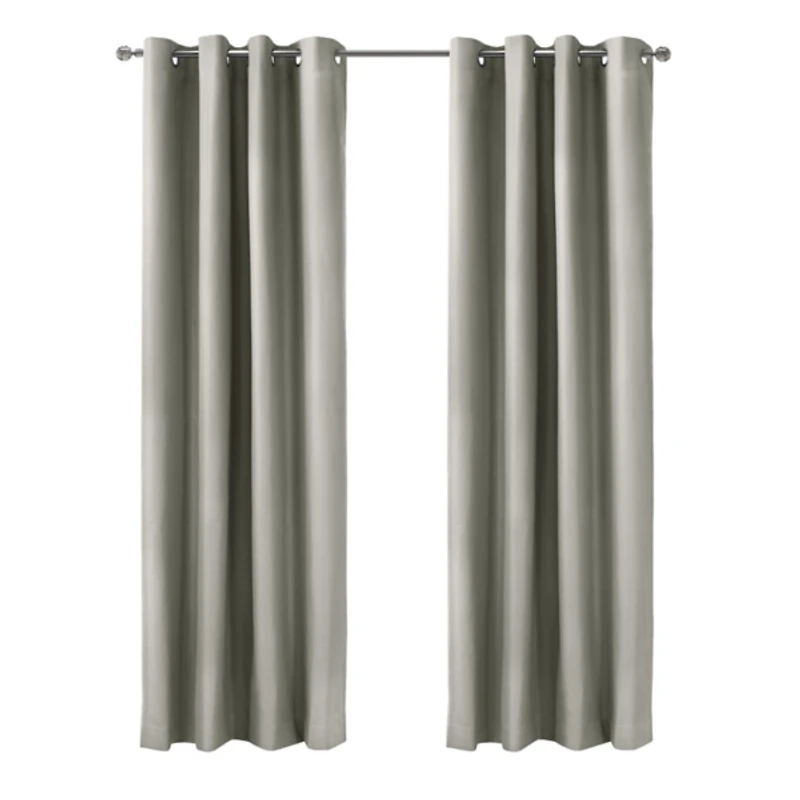 Light Gray Alpine Blackout Curtain Panel, 95 in.