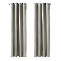 Light Gray Alpine Blackout Curtain Panel, 95 in.