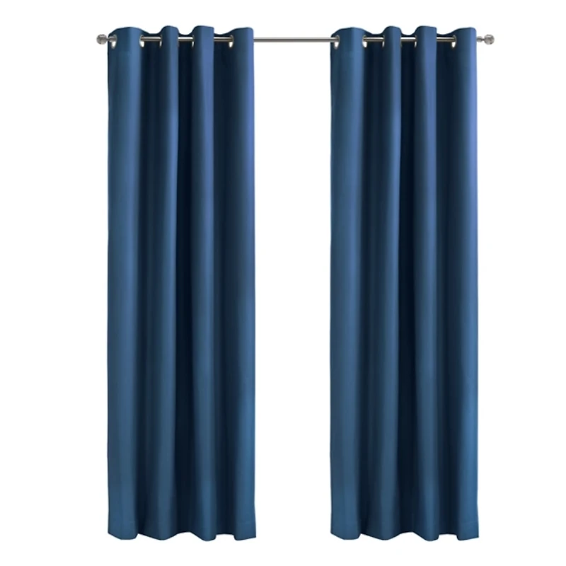 Navy Alpine Blackout Curtain Panel, 95 in.