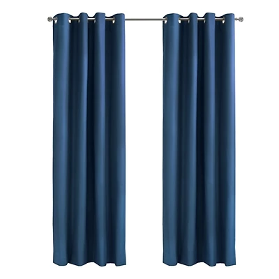 Navy Alpine Blackout Curtain Panel, 95 in.