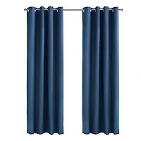 Navy Alpine Blackout Curtain Panel, 95 in.
