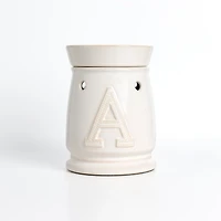 Monogram A Ceramic Wax Warmer
