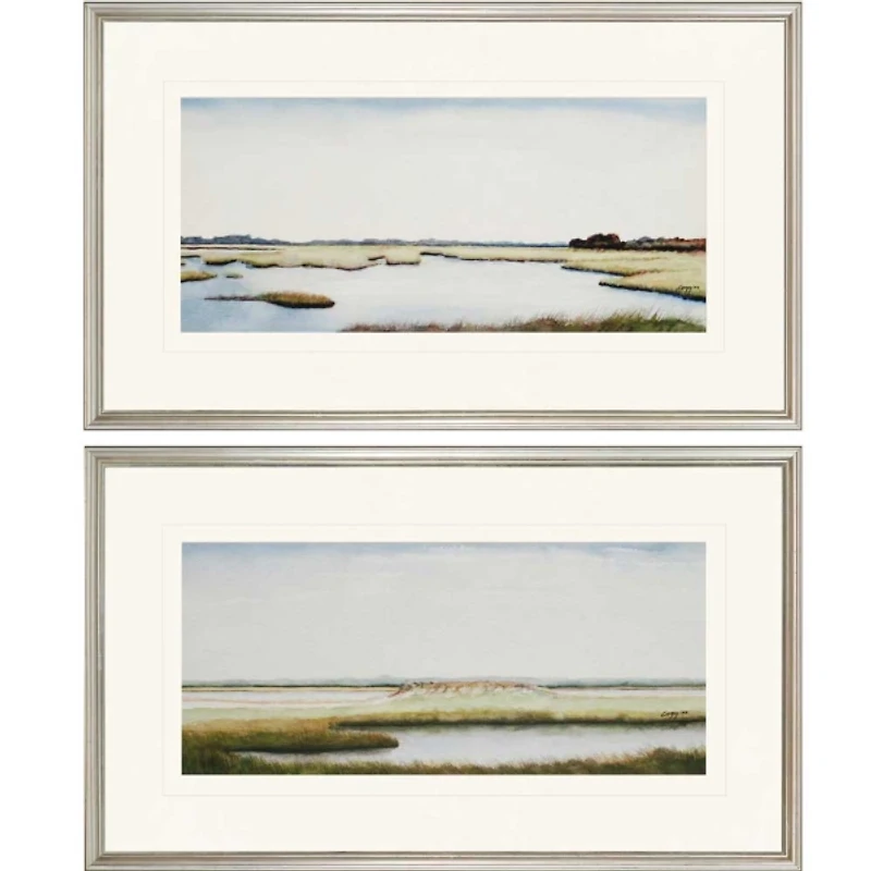 Marshlands I Framed Art Prints, Set of 2