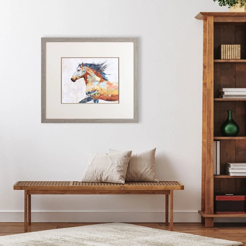 Dappled Horse II Framed Art Print