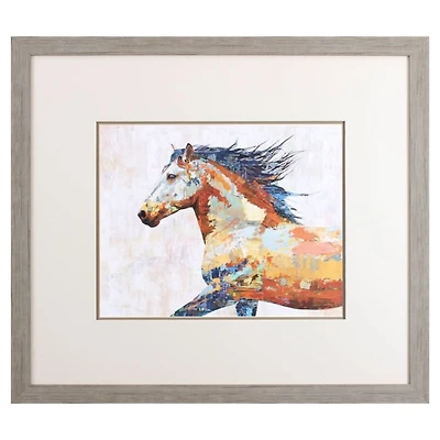 Dappled Horse II Framed Art Print