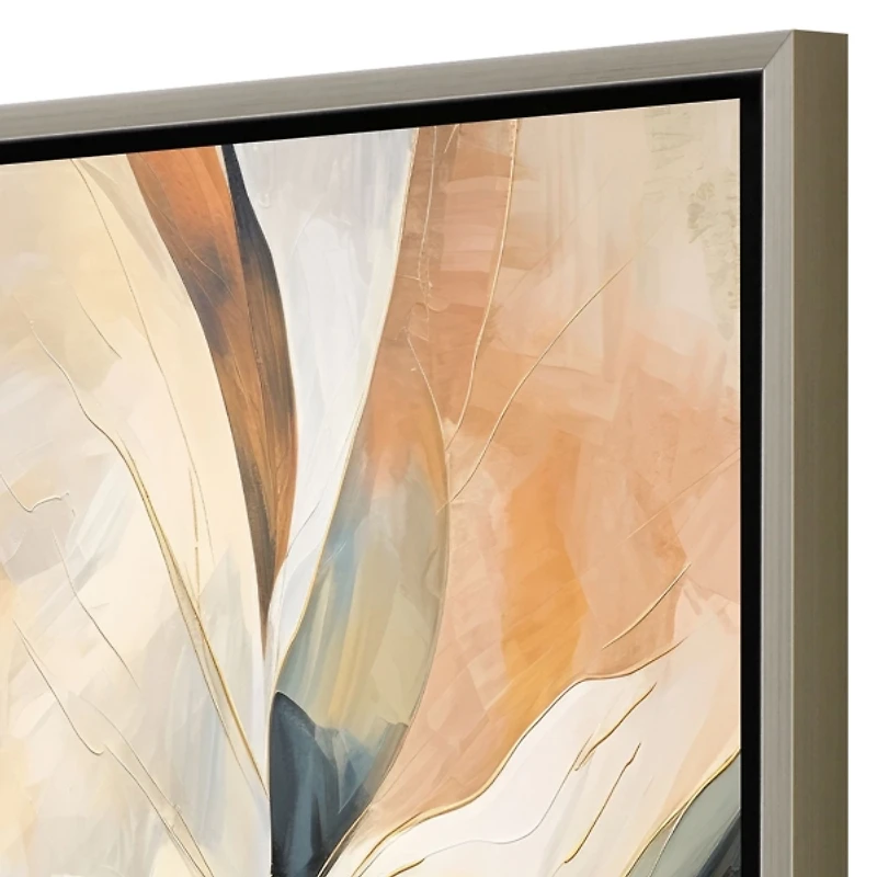 Rhythms of Flow I Framed Canvas Art Print