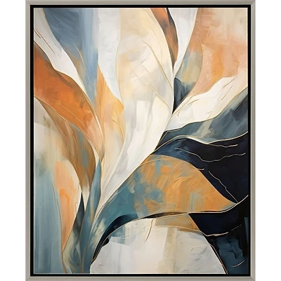 Rhythms of Flow I Framed Canvas Art Print
