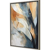 Rhythms of Flow II Framed Canvas Art Print