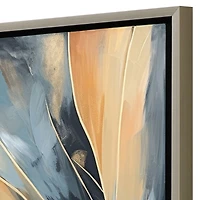 Rhythms of Flow II Framed Canvas Art Print