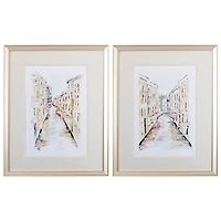 Venice Memories Framed Art Prints, Set of 2