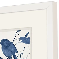 Bluebird Silhouette Framed Art Prints, Set of 2