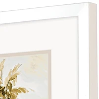 Golden Palm Framed Art Prints, Set of 2
