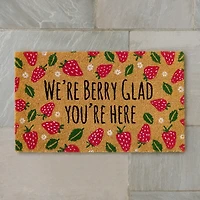 Berry Glad Coir Doormat