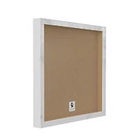 Santa Claus on the Beach Framed Canvas Art Print