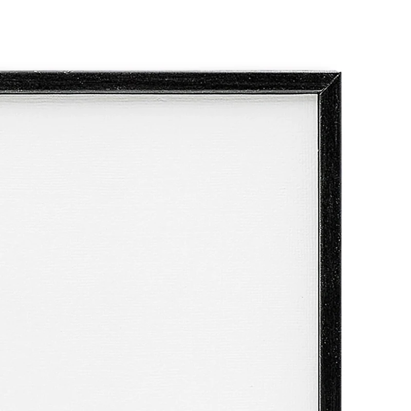 Santa in Snowy Night Framed Art Print